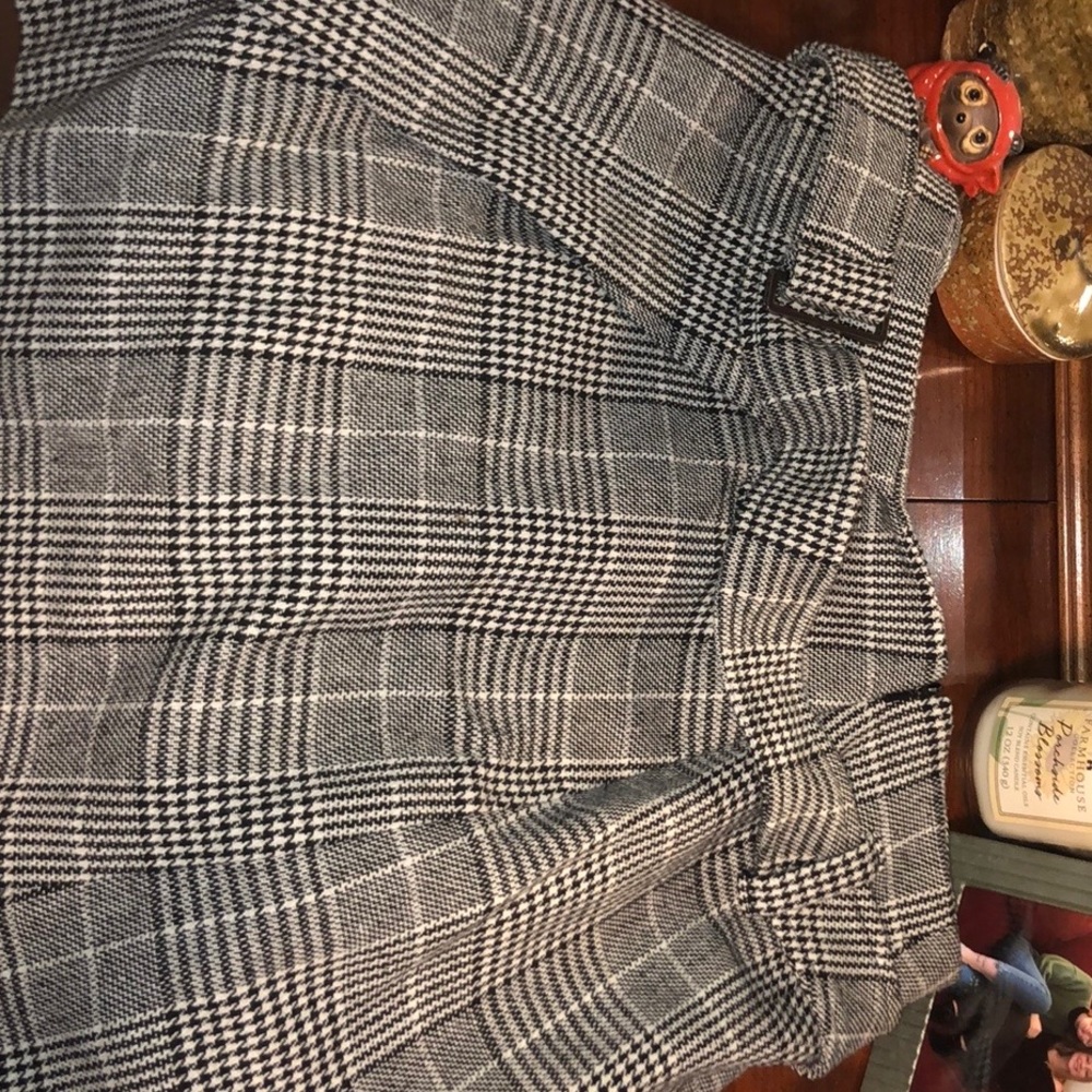 Plaid Mini Skirt
